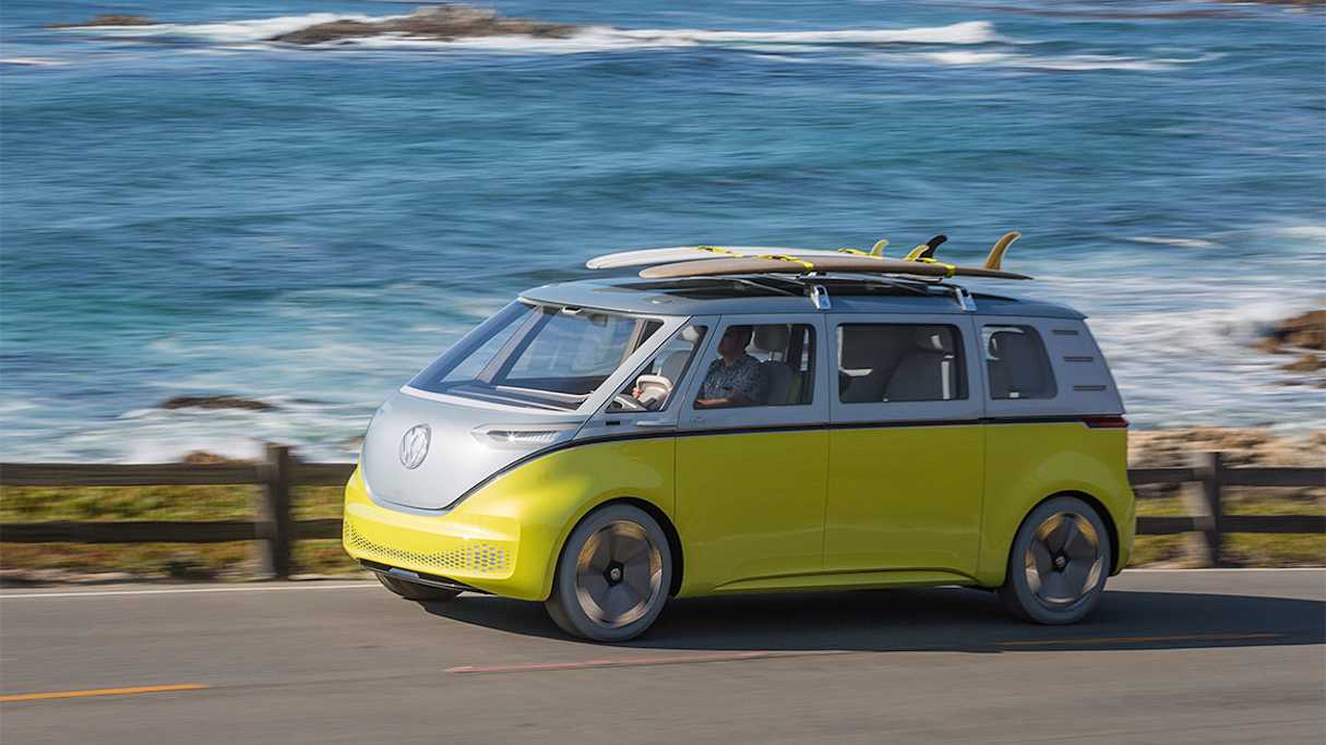 The VW I.D. Buzz concept shows you what to expect from the new Kombi.